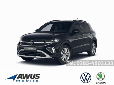 Deep black Neu 2026 VW T-Cross Life SUV | 39.130 €
