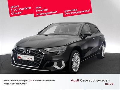 Gebraucht Audi A3 Advanced 110 PS (80 kW) 2023 Brillantschwarz Limousine
