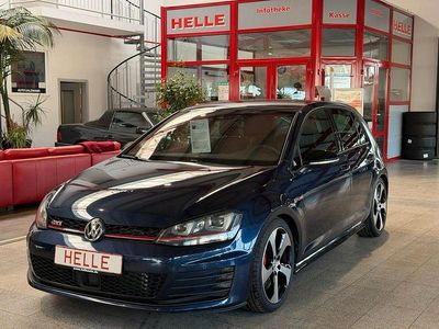 Gebraucht VW Golf VII GTI 230 PS (169 kW) 2014 Night blue (metallic) Limousine