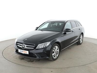 Schwarz Gebraucht 2020 Mercedes C220 Avantgarde Kombi | 26.190 € (Fairer Preis)