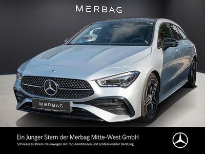 Gebraucht Mercedes CLA200 Shooting Brake AMG line 150 PS (110 kW) 2024 Silber Kombi