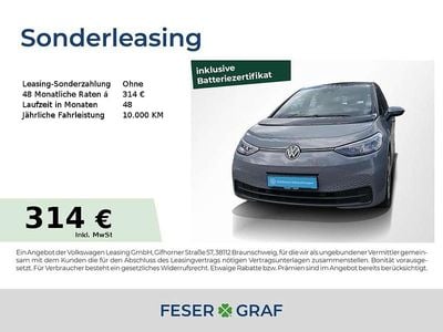 Gebraucht VW ID.3 Pro 150 kW (204 PS) 2023 Mondsteingrau schwarz Kleinwagen