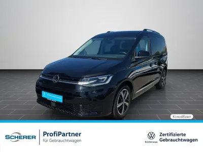 Gebraucht VW Caddy Style 114 PS (83 kW) 2022 Deep black perleffekt (metallic) Van / Kleinbus