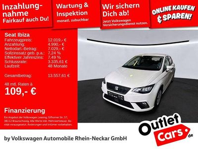 Gebraucht Seat Ibiza Reference 80 PS (58 kW) 2022 Weiß Kleinwagen