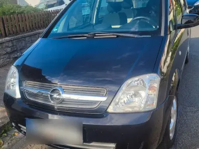 Gebraucht Opel Meriva 90 PS (66 kW) 2003 Schwarz Van / Kleinbus
