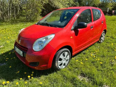 Brugt Suzuki Alto 68 HK (50 kW) 2009 Rød Hatchback