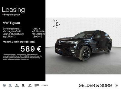 Grenadillschwarz metallic Neu 2025 VW Tiguan R-line SUV | 66.490 €