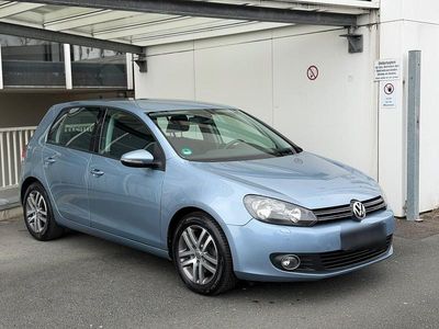 Gebraucht VW Golf VI Highline 122 PS (89 kW) 2008 Blau Kleinwagen