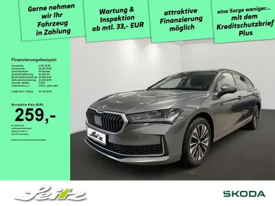 Gebraucht Skoda Superb Selection 150 PS (110 kW) 2025 Graphitegrau metallic Kombi