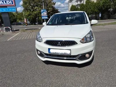 Gebraucht Mitsubishi Space Star 71 PS (52 kW) 2016 Weiß Kleinwagen