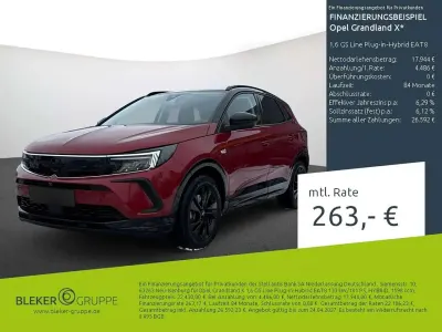 Usata Opel Grandland X GS Line 224 CV (164 kW) 2022 Rosso SUV