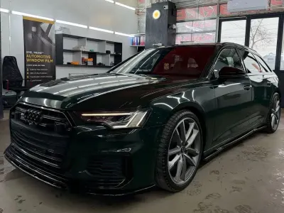 Usata Audi S6 Comfort 344 CV (253 kW) 2021 Verde Station wagon