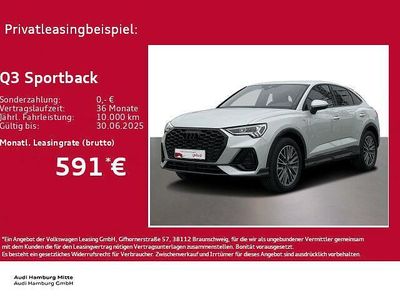 Gebraucht Audi Q3 Sportback S-Line 150 PS (110 kW) 2024 Tausilber metallic SUV