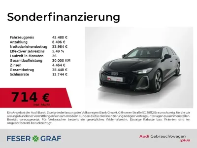 Gebraucht Audi A5 S-Line 204 PS (150 kW) 2025 Mythosschwarz metallic Kombi