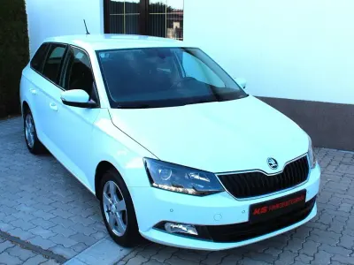 Gebraucht Skoda Fabia Style 90 PS (66 kW) 2015 Weiß Kombi