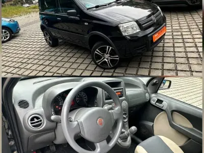 Gebraucht Fiat Panda 4x4 Climbing 60 PS (44 kW) 2009 Schwarz Kleinwagen