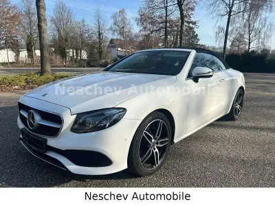 Brugt Mercedes E220 194 HK (142 kW) 2019 Hvid Cabriolet