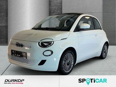 Gebraucht Fiat 500e 86 kW (118 PS) 2023 Arktis weiß Cabrio