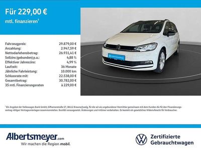 Weiß Gebraucht 2024 VW Touran Highline Van / Kleinbus | 29.879 € (Superpreis)