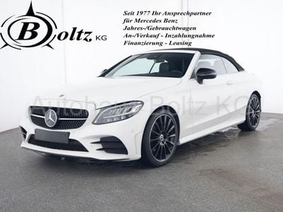 Gebraucht Mercedes C200 AMG 197 PS (144 kW) 2024 Weiß Cabrio