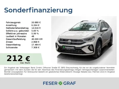 Gebraucht VW Taigo R-line 110 PS (80 kW) 2023 Grau SUV