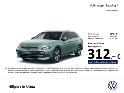 Gebraucht VW Passat Business 204 PS (150 kW) 2025 Maripositgrün metallic Kombi