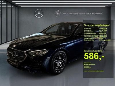Usata Mercedes E220 AMG 197 CV (144 kW) 2025 Blu Berlina