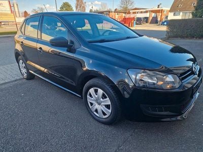 Gebraucht VW Polo Trendline 60 PS (44 kW) 2012 Schwarz Kleinwagen