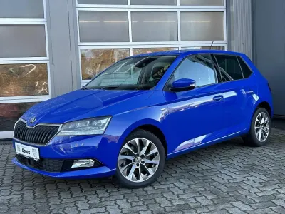 Gebraucht Skoda Fabia Clever 95 PS (69 kW) 2021 Blau Kleinwagen