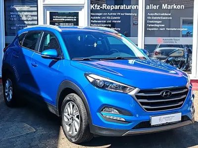 Brugt Hyundai Tucson Intro Edition 116 HK (85 kW) 2016 Blå SUV