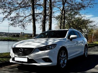 Gebraucht Mazda 6 Sports-Line 175 PS (128 kW) 2013 Weiß Kombi