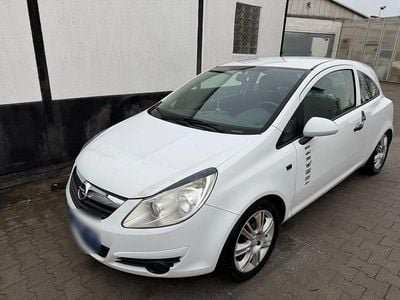 Gebraucht Opel Corsa Selection 80 PS (58 kW) 2009 Weiß Kleinwagen
