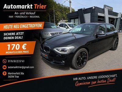 Begagnad BMW 114 Advantage 102 HK (75 kW) 2014 Svart Halvkombi