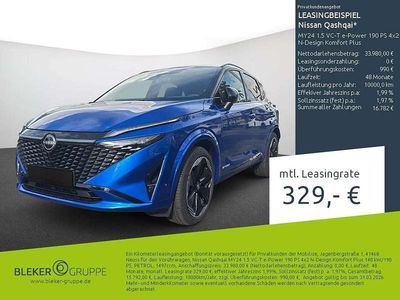 Gebraucht Nissan Qashqai Comfort 190 PS (139 kW) 2025 Blue/black black alc SUV