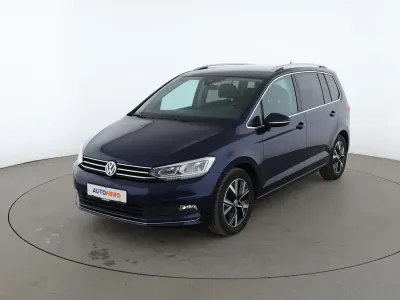 Gebraucht VW Touran Highline 150 PS (110 kW) 2019 Blau Van / Kleinbus