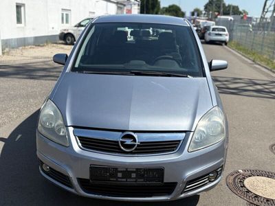 Gebraucht Opel Zafira Edition 101 PS (74 kW) 2007 Silber Van / Kleinbus