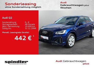 Second-hand Audi Q2 S-Line 150 CP (110 kW) 2025 Albastru SUV