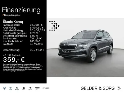 Gebraucht Skoda Karoq Selection 116 PS (85 kW) 2024 Grau SUV