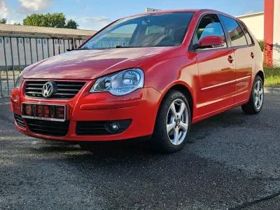 Gebraucht VW Polo 69 PS (50 kW) 2008 Rot Kleinwagen