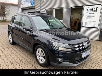 Gebraucht VW Tiguan Trendline 122 PS (89 kW) 2015 Schwarz SUV