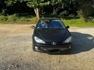Gebraucht Peugeot 206 CC RC 108 PS (79 kW) 2006 Schwarz Cabrio
