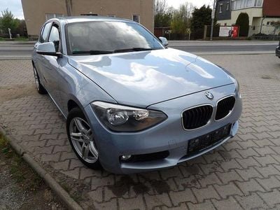 Second-hand BMW 114 102 CP (75 kW) 2014 Albastru Hatchback