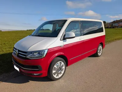 Używany VW T6 150 KM (110 kW) 2016 Czerwony Van