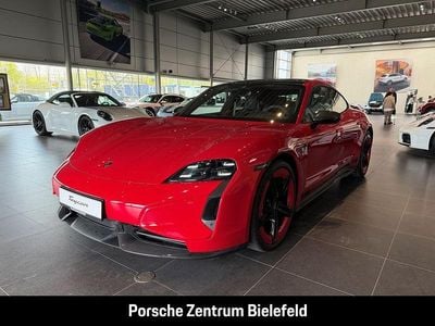Gebraucht Porsche Taycan Turbo S 700 kW (952 PS) 2024 Rot Limousine