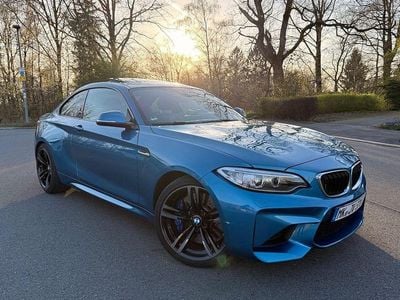 Begagnad BMW M2 Performance 370 HK (272 kW) 2016 Blå Sportkupé