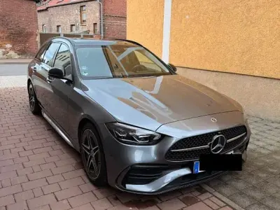 Używany Mercedes C180 AMG line 170 KM (125 kW) 2022 Szary Sedan/Limuzyna
