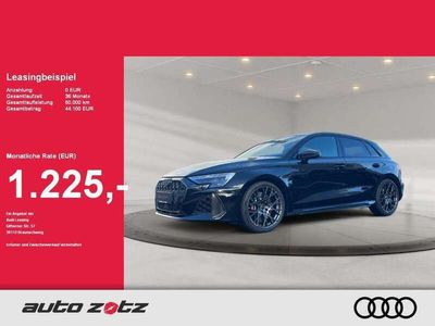 Schwarz Neu 2025 Audi RS3 Sportback Sport Kleinwagen | 78.290 € (Teuer)
