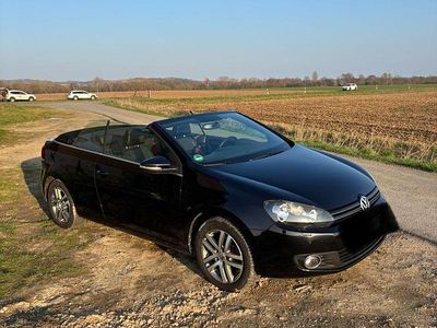 Gebraucht VW Golf 105 PS (77 kW) 2011 Schwarz Cabrio