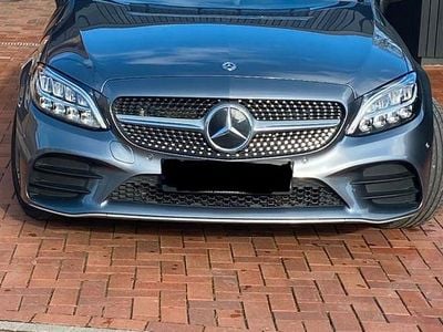 Gebraucht Mercedes C180 AMG 156 PS (114 kW) 2020 Grau Cabrio