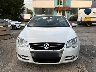 Gebraucht VW Eos Edition 122 PS (89 kW) 2009 Weiß Cabrio